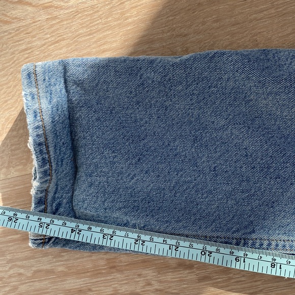 AGOLDE Riley high rise straight leg jeans size 25 - Picture 6 of 6